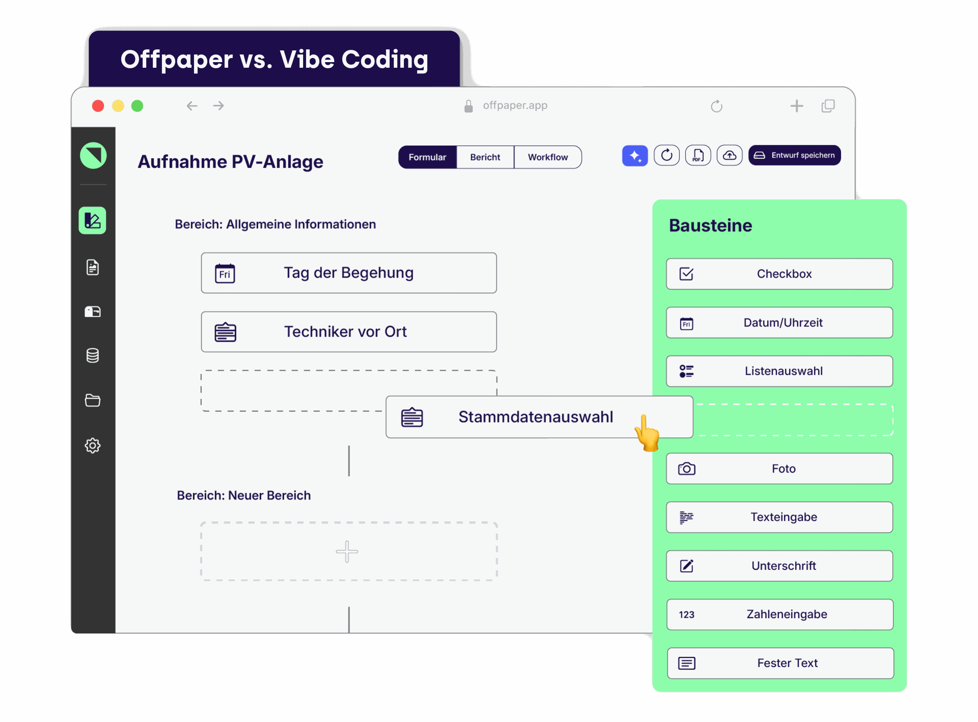 Offpaper vs Vibe-Coding